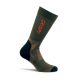 CRISPI Calze Corte Sport Active 331 Verde Arancio Verde Arancio L