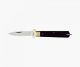 Coltello caccia con estrattore manico nero inox